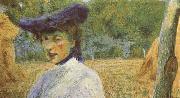 Umberto Boccioni Portrait of the Artist Adriana Sweden oil painting artist